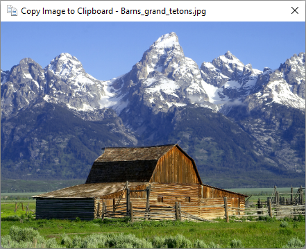 Copy Image to Clipboard main application