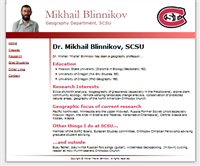 Mikhail Blinnikov website thumbnail